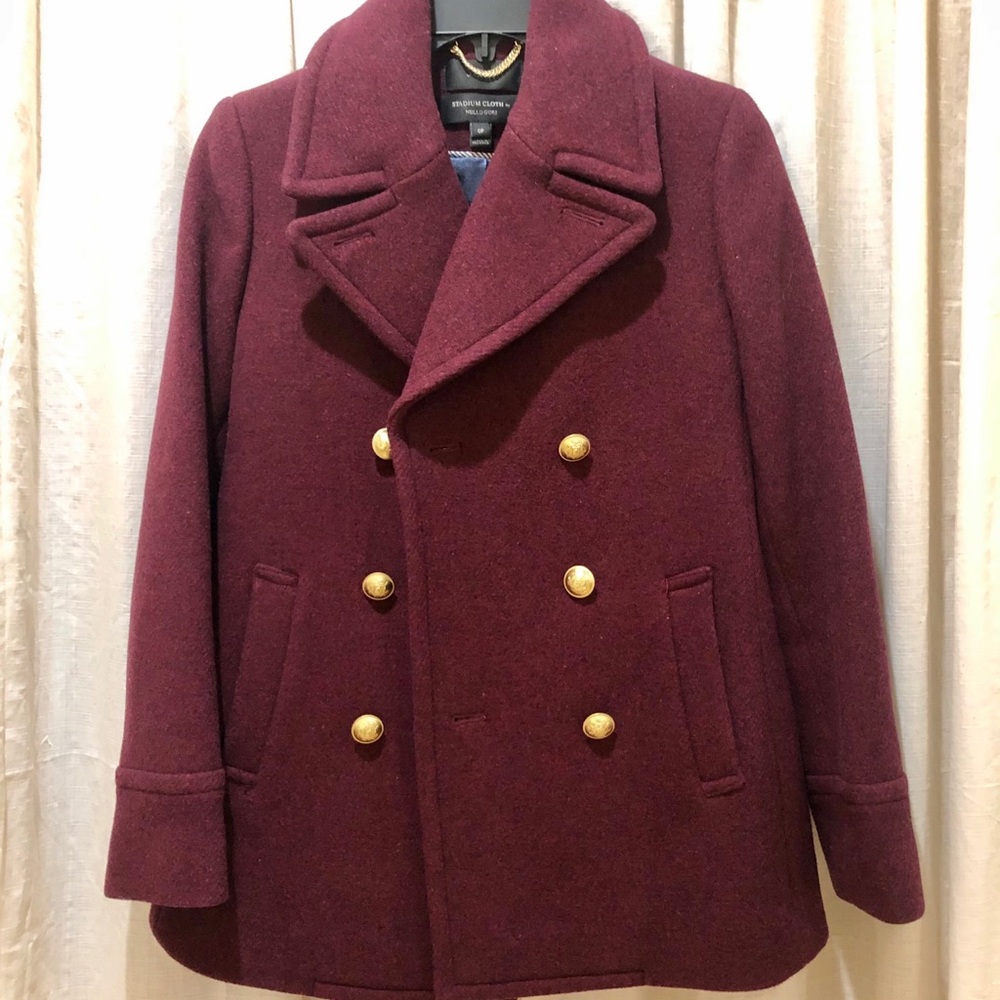 NWT J. CREW wool Peacoat